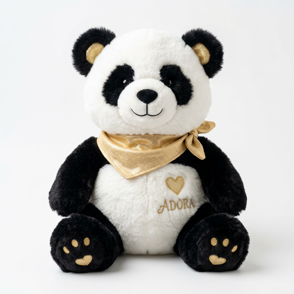 Bamboo Plush Companion — soft collectible toy with premium embroidery